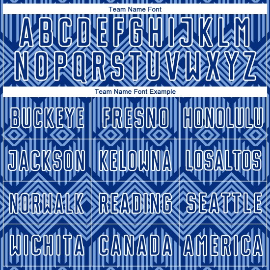 Custom Royal Geometric Jersey Light Shapes Sublimation Uniform Blue-White Soccer Abstract Custom Royal Geometric Jersey Light Shapes Sublimation Uniform Blue-White Soccer Abstract
