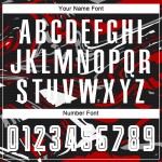 Sublimation Custom Jersey Soccer White-Red Figure Uniform Sublimation Custom Jersey Soccer White-Red Figure Uniform