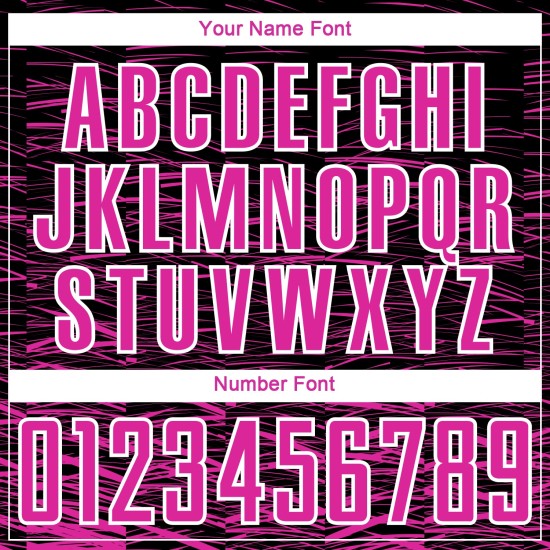 Jersey Line Pink-White Deep Custom Black Soccer Uniform Sublimation Jersey Line Pink-White Deep Custom Black Soccer Uniform Sublimation
