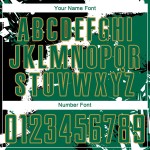 Kelly Uniform Sublimation Soccer Jersey Green-Old Black Spalsh Custom Gold Kelly Uniform Sublimation Soccer Jersey Green-Old Black Spalsh Custom Gold