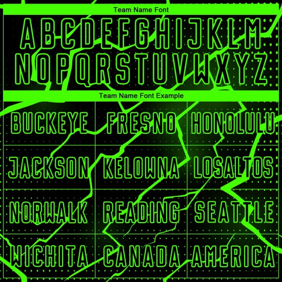 Custom Aurora Black Sublimation Jersey Green Uniform Lightning Soccer Custom Aurora Black Sublimation Jersey Green Uniform Lightning Soccer