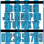 And Jersey White Sky Uniform Squares Soccer Custom Blue-Black Stars Sublimation And Jersey White Sky Uniform Squares Soccer Custom Blue-Black Stars Sublimation