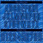 Lines Uniform Sky Wavy Custom Blue Soccer Sublimation Black Jersey Lines Uniform Sky Wavy Custom Blue Soccer Sublimation Black Jersey