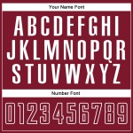 Custom Gray Split Fashion Sublimation Crimson-White Jersey Uniform Soccer Custom Gray Split Fashion Sublimation Crimson-White Jersey Uniform Soccer