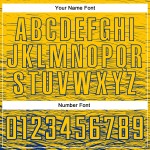Royal Yellow Uniform Jersey Soccer Sublimation Custom Royal Yellow Uniform Jersey Soccer Sublimation Custom