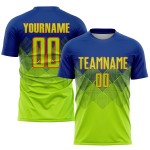 Sublimation Green-Orange Jersey Neon Custom Royal Uniform Soccer Sublimation Green-Orange Jersey Neon Custom Royal Uniform Soccer